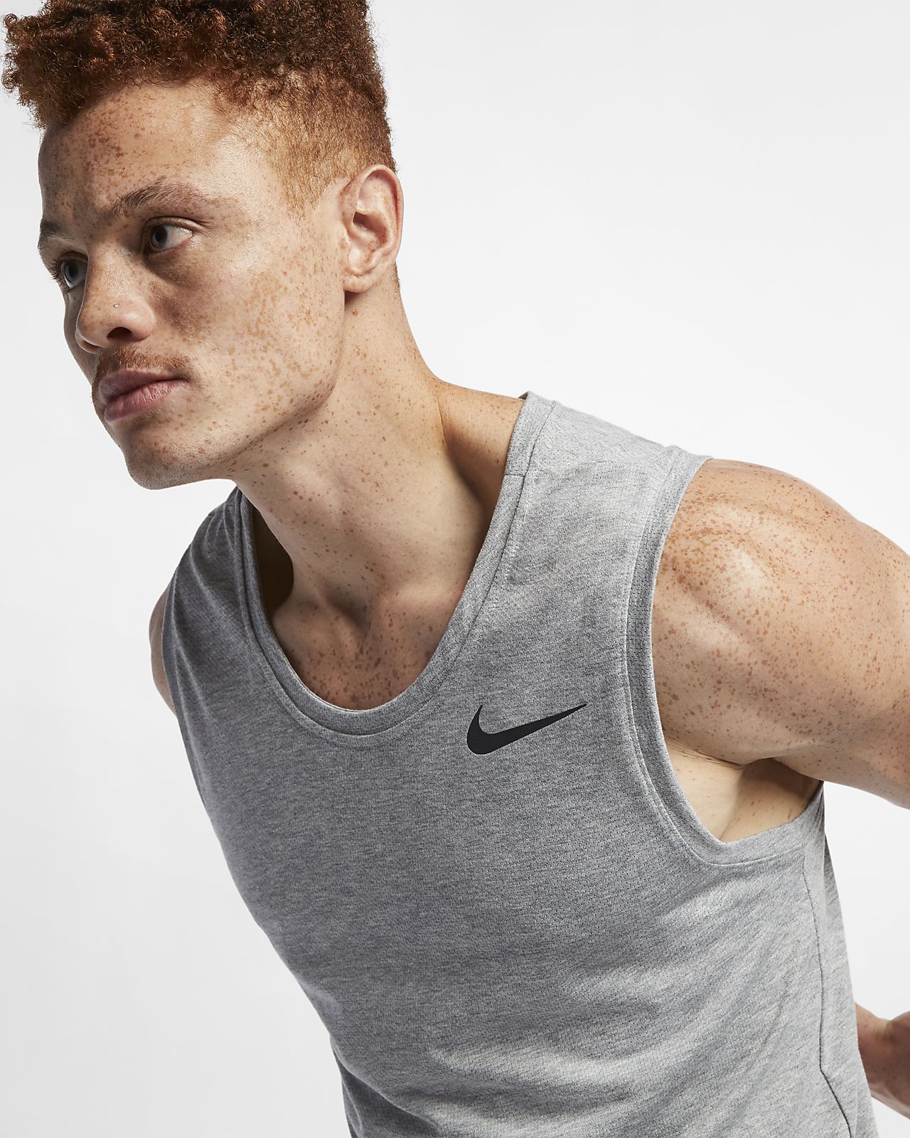 nike men's pro breathe tank top