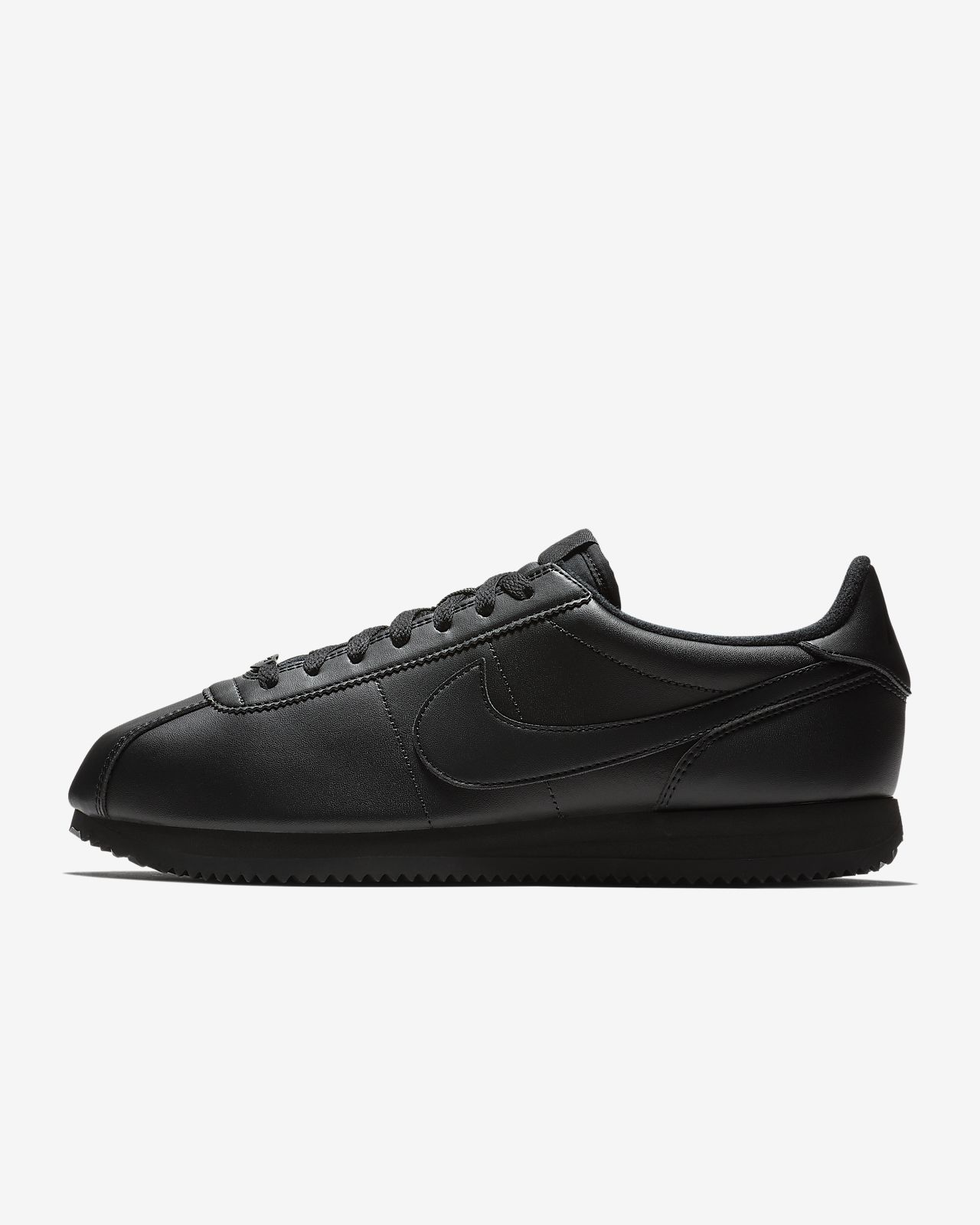 nike cortez noir cuir