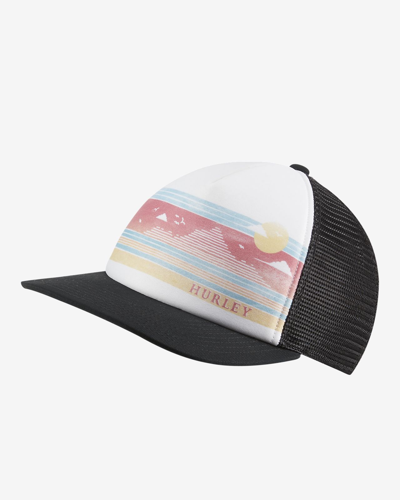 hurley trucker hat