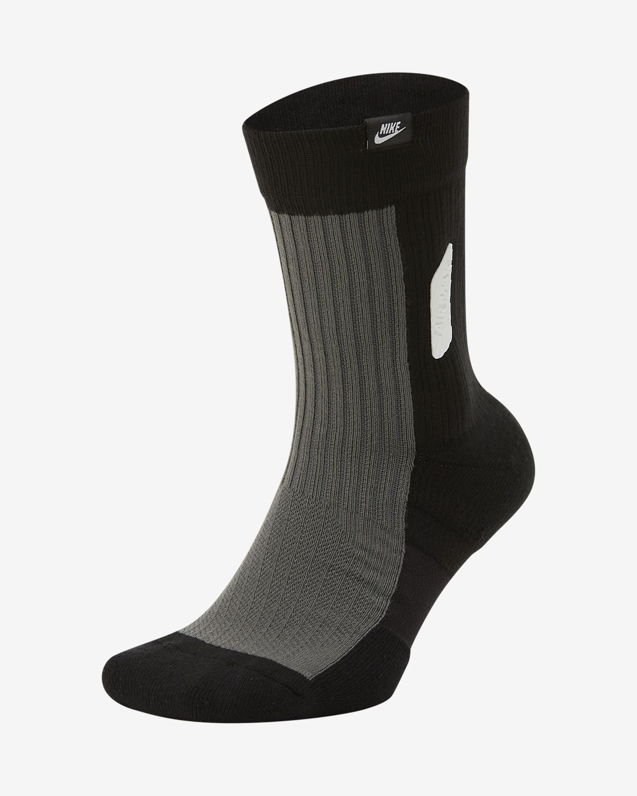 nike air max socks black