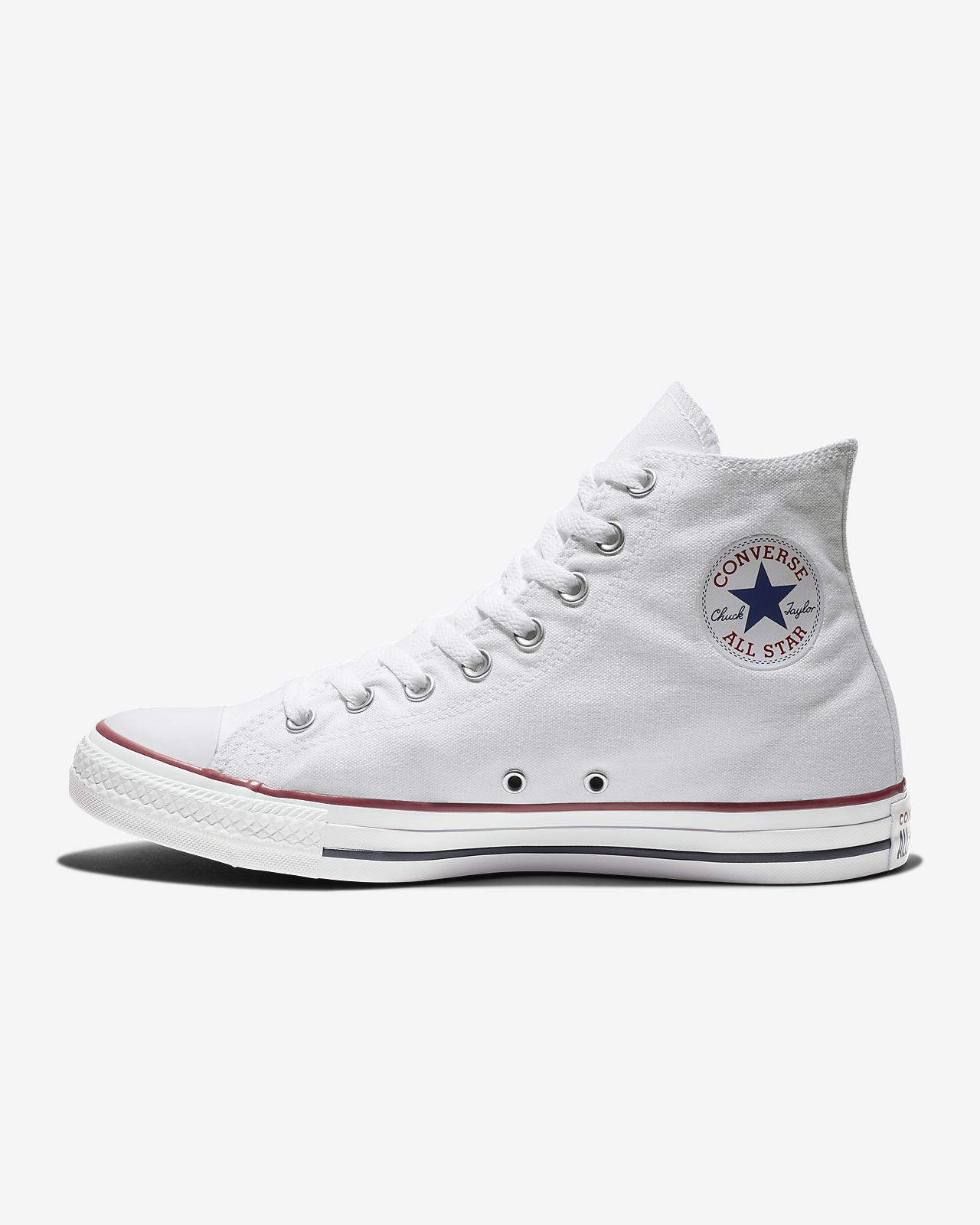 converse all star white high top