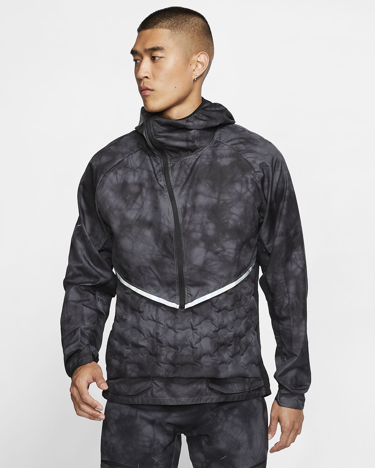 Nike AeroLayer Laufjacke Damen Schwarz, Dunkelgrau Nike AeroLayer Laufjacke Damen Schwarz, Dunkelgrau
