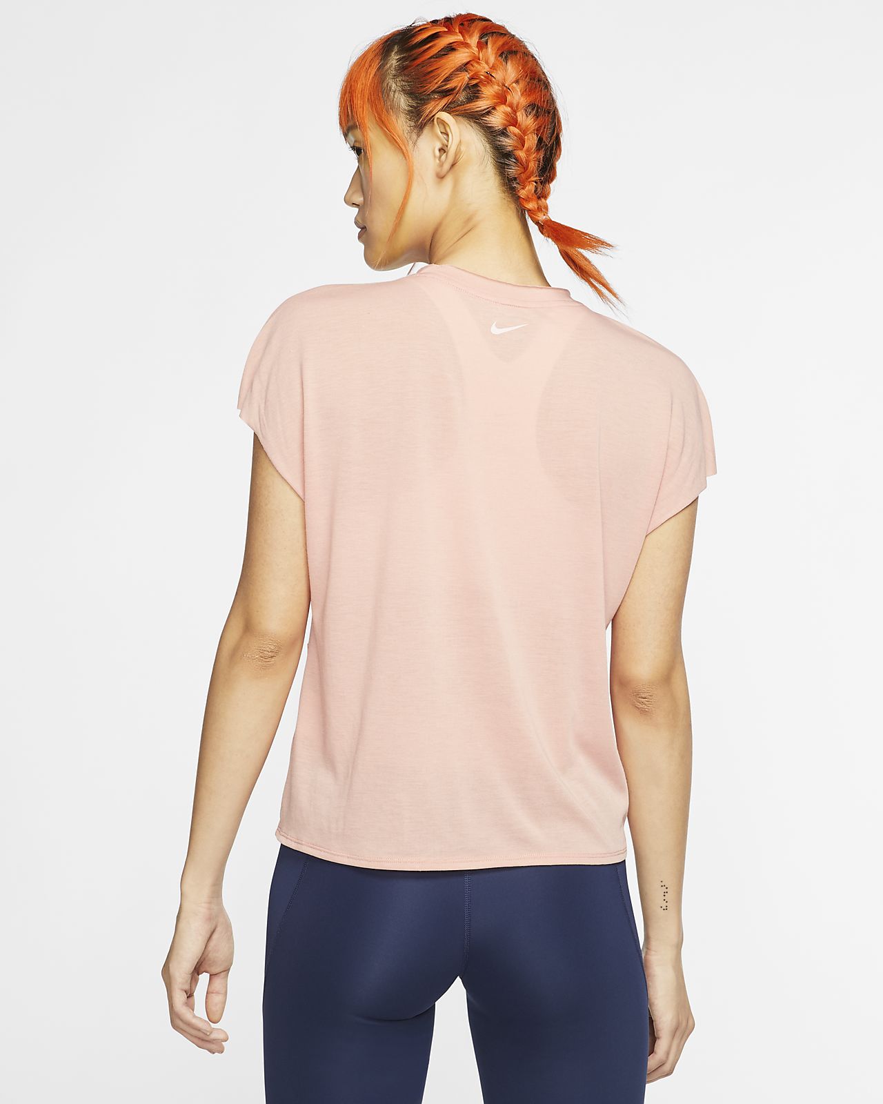 Damen Dri Trainingsoberteil Kurzarm für FIT Nike clJ1FTK Großzügig Adidas Blau NightMystery PetrolWeiß Running