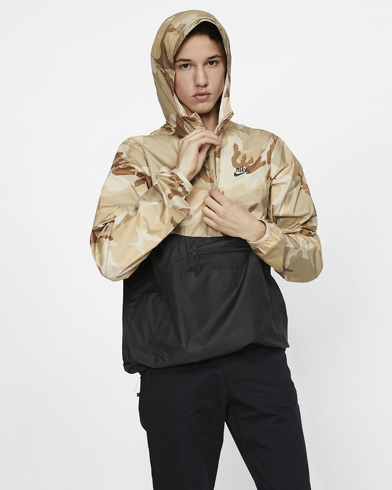 nike sb anorak camo