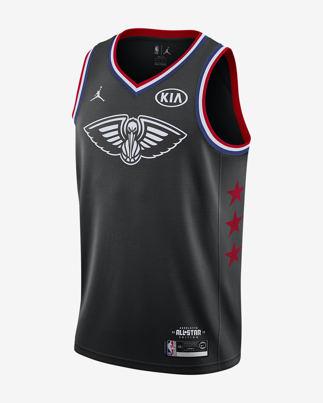 Anthony Davis (nba) All Star Edition Men's Jordan NBA Swingman Jersey Anthony Davis (nba) All Star Edition Men's Jordan NBA Swingman Jersey