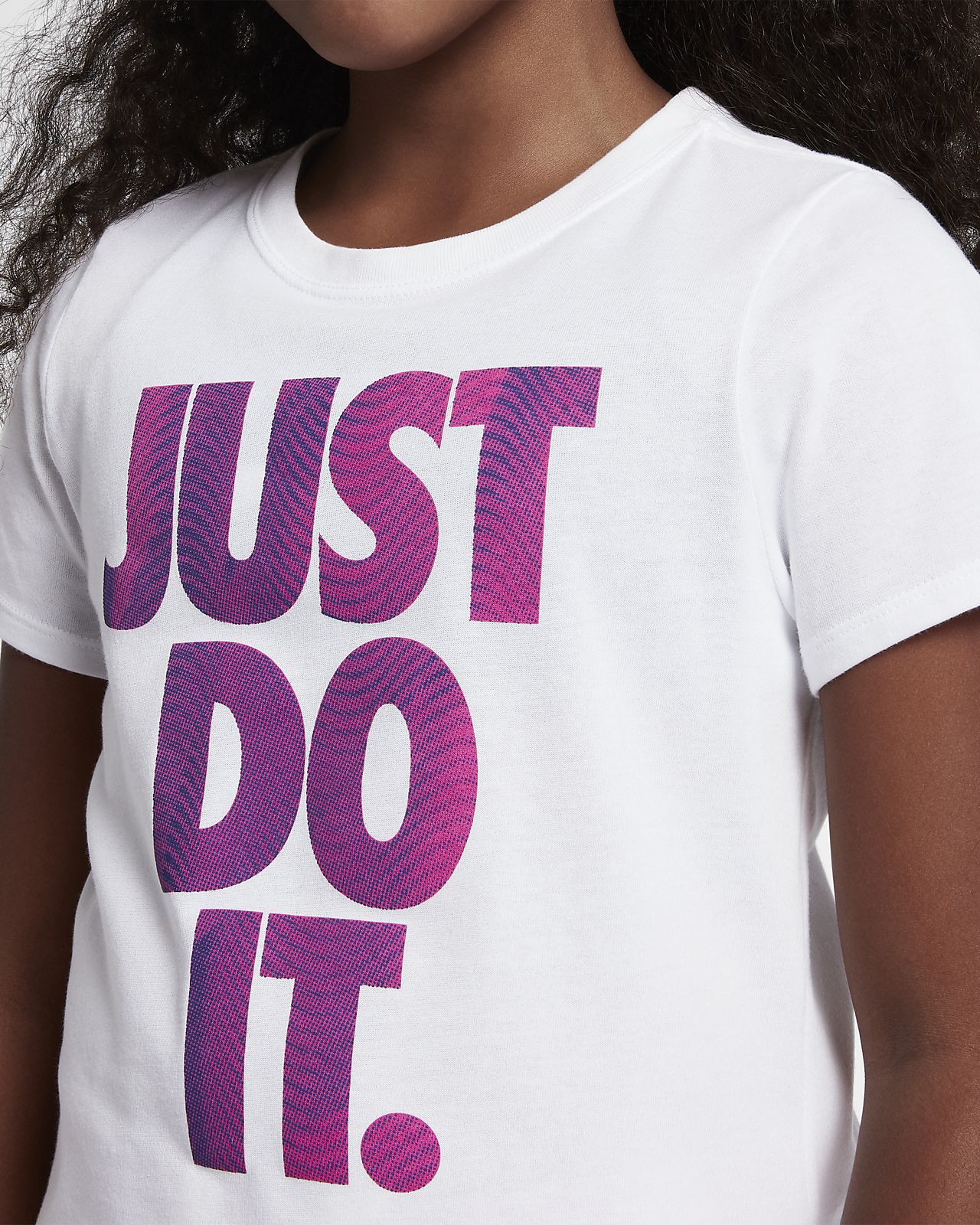 nike t shirts kids pink