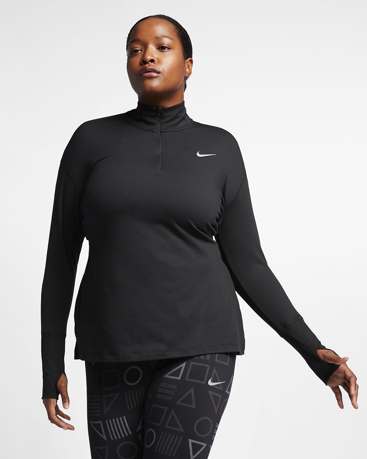 nike element running top