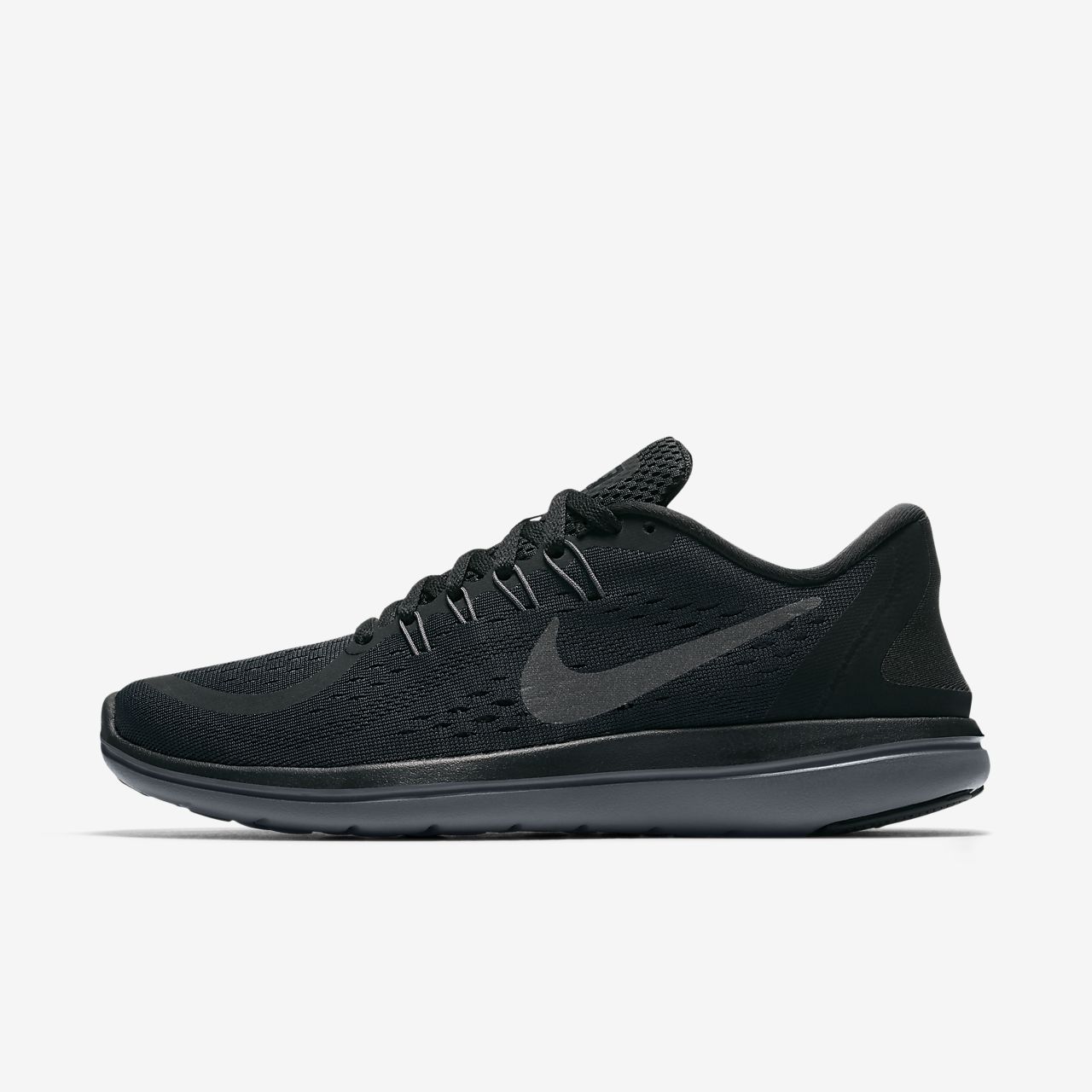 Nike Womens Black Flex Rn Running Shoes Nike Womens Black Flex Rn Running Shoes