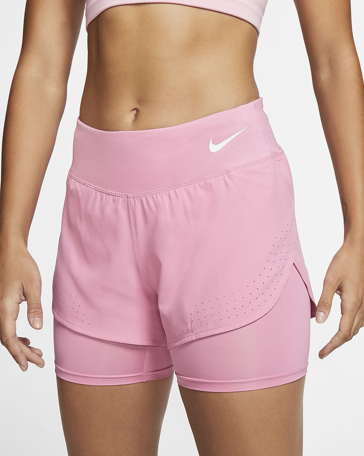 nike eclipse 2 in 1 shorts ladies