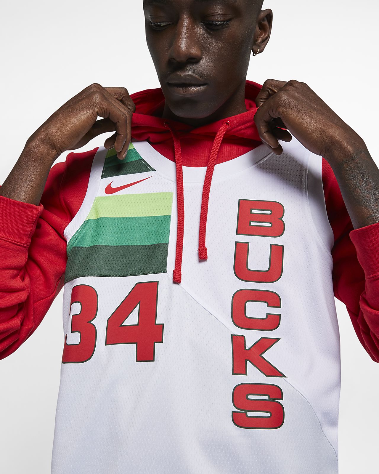 Giannis Antetokounmpo Earned City Edition Swingman (Milwaukee Bucks) Nike NBA Connected Trikot für Herren Giannis Antetokounmpo Earned City Edition Swingman (Milwaukee Bucks) Nike NBA Connected Trikot für Herren