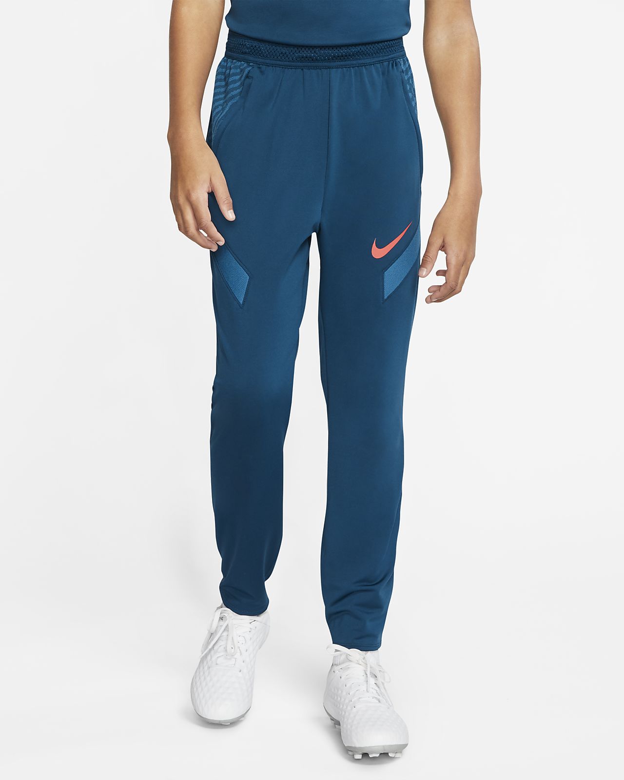 nike dri fit pants blue