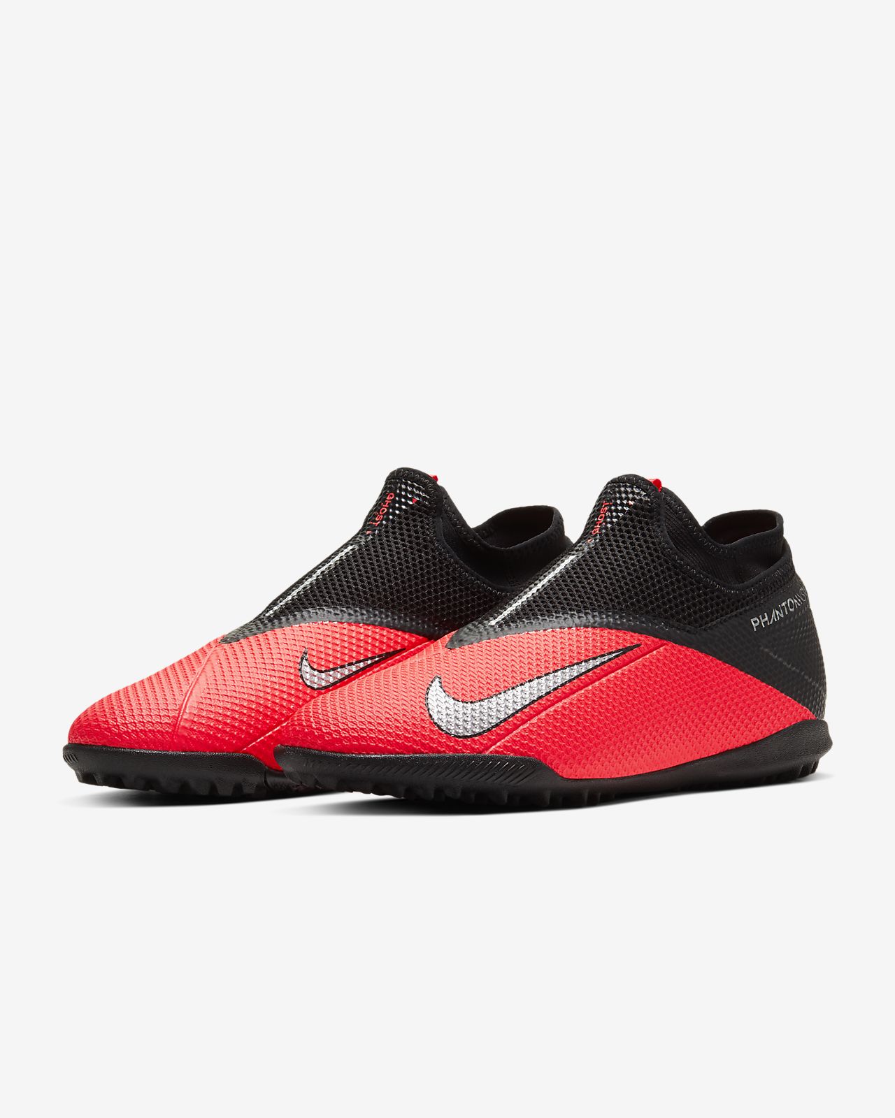 nike hypervenom phantom TF Zwart