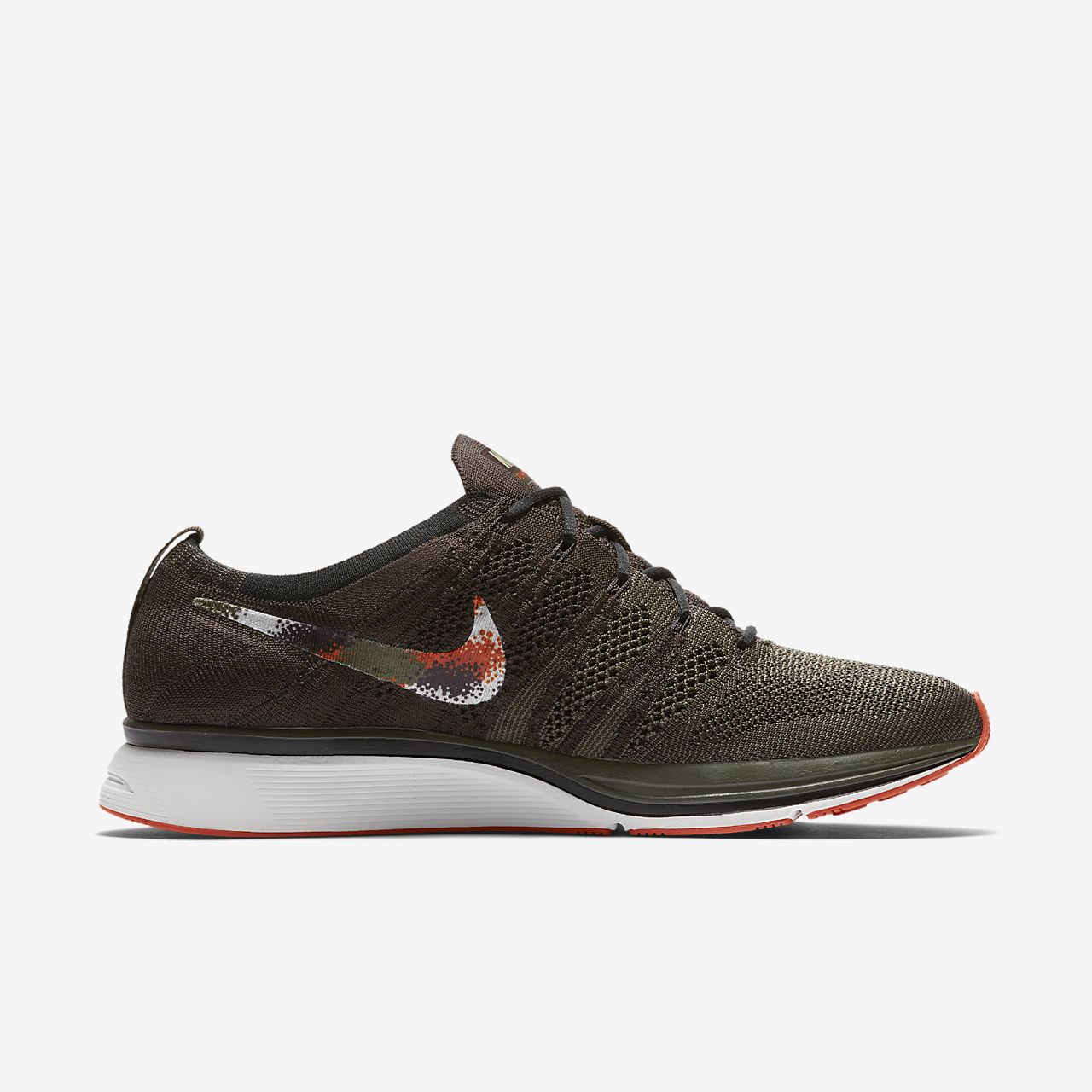 nike flyknit trainer homme marron