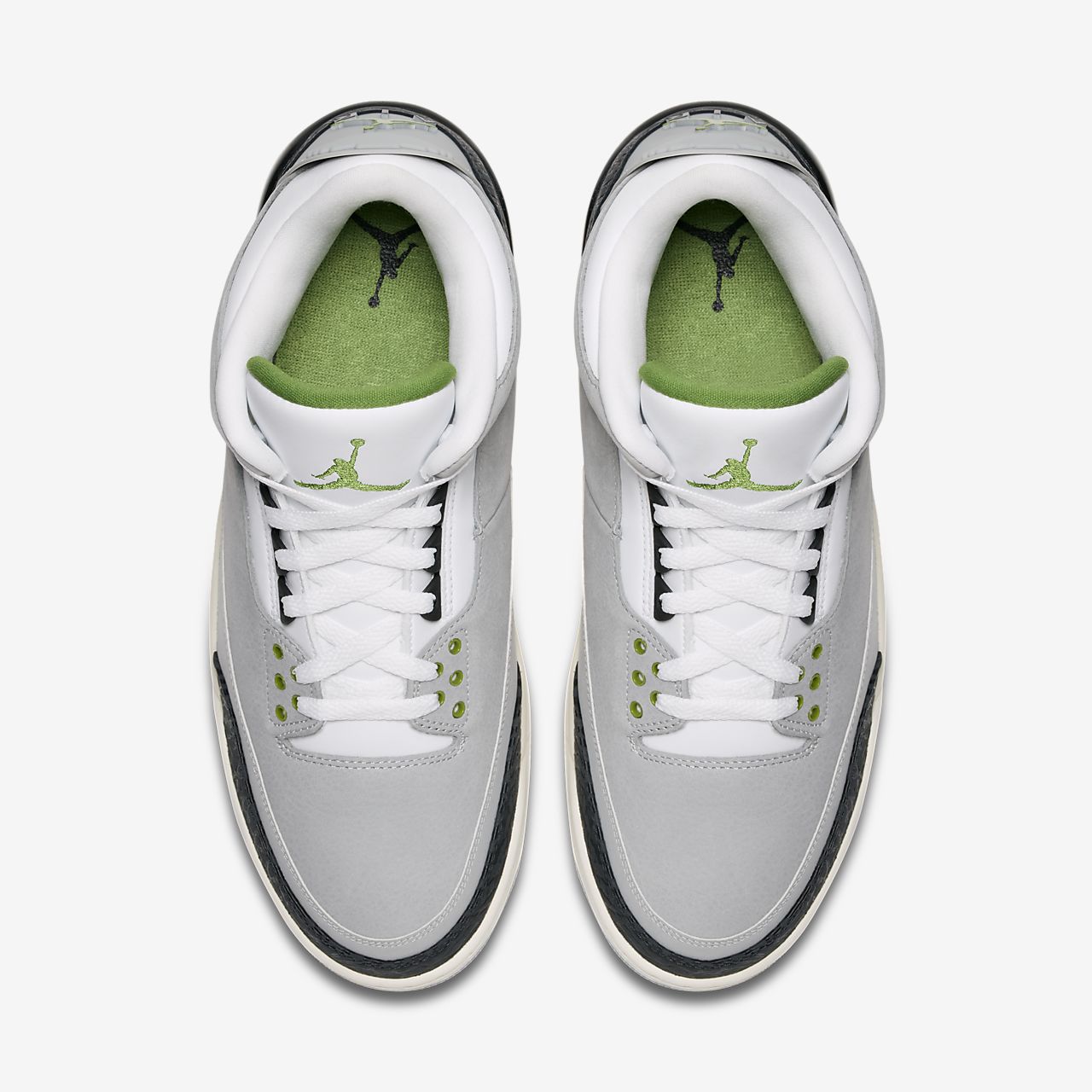 jordan 3 retro chlorophyll men's shoe