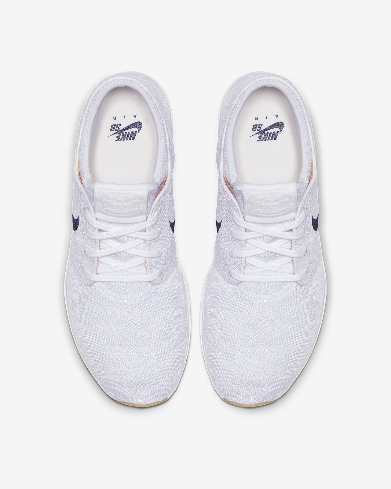 nike sb janoski air max all black skate shoes