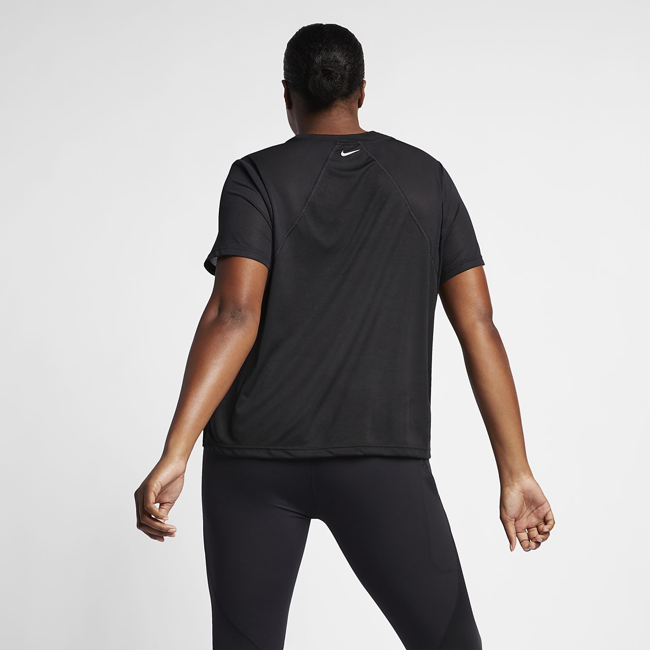 Women's Vest - Nike Miler - Black : V40x9070 Women's Vest - Nike Miler - Black : V40x9070