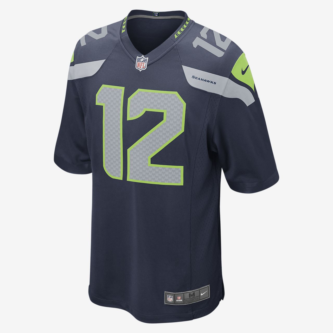 NFL Seattle Seahawks (Fan) Men's Football Home Game Jersey. Nike.com