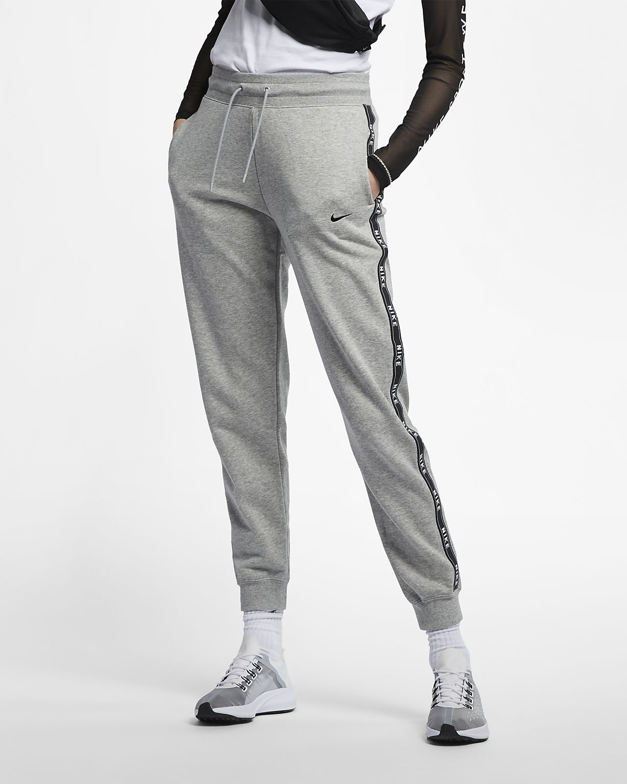 nike sportswear logo trousers