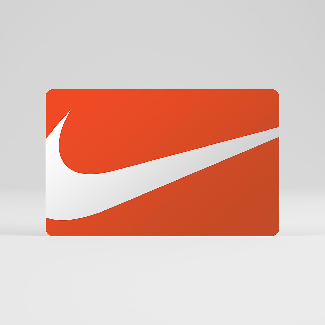 Tarjeta de regalo Nike.