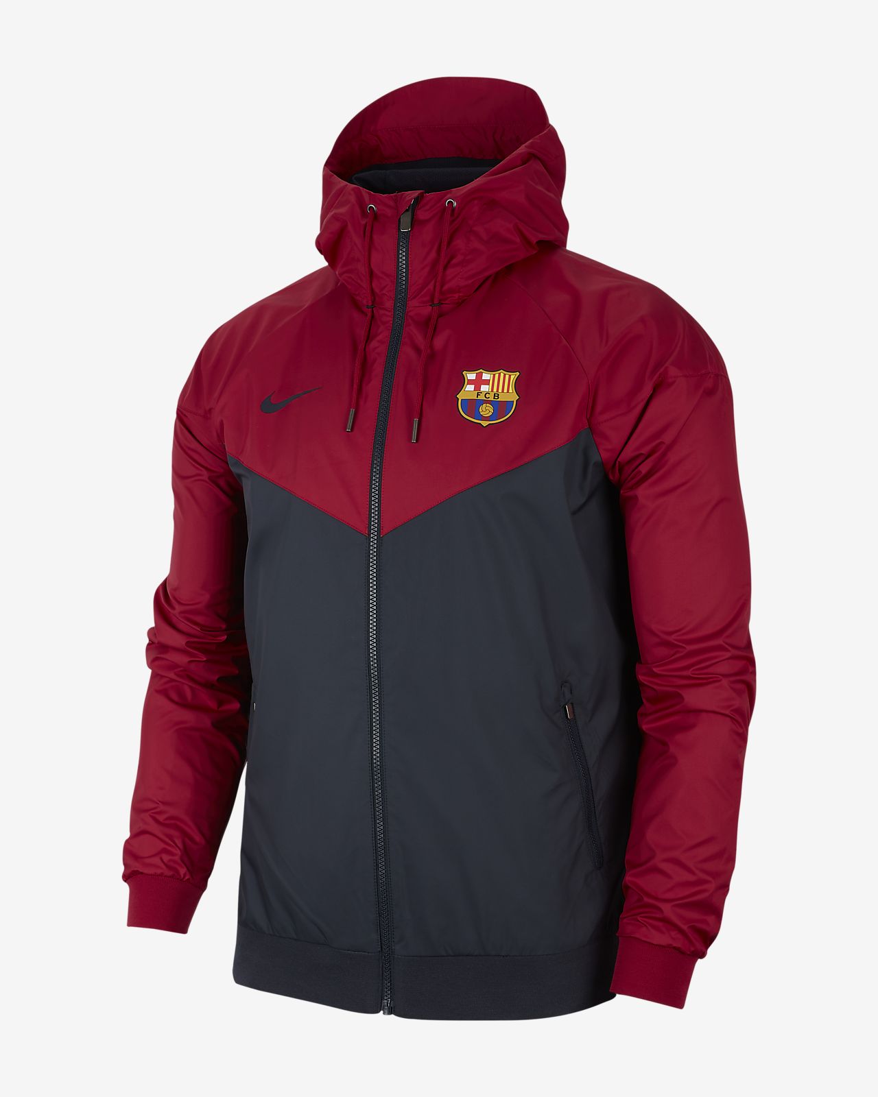 fc barcelona tech fleece windrunner