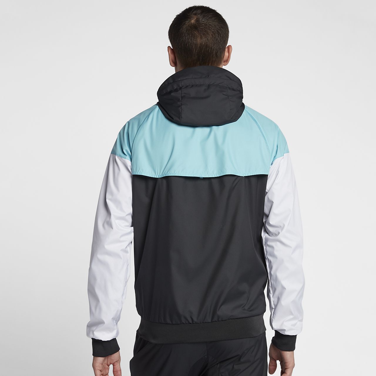 teal nike windbreaker