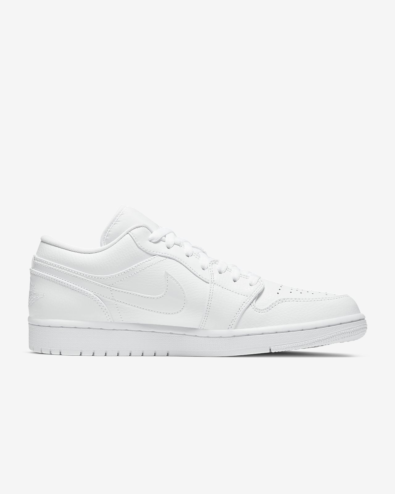 nike air jordan 1 low all white