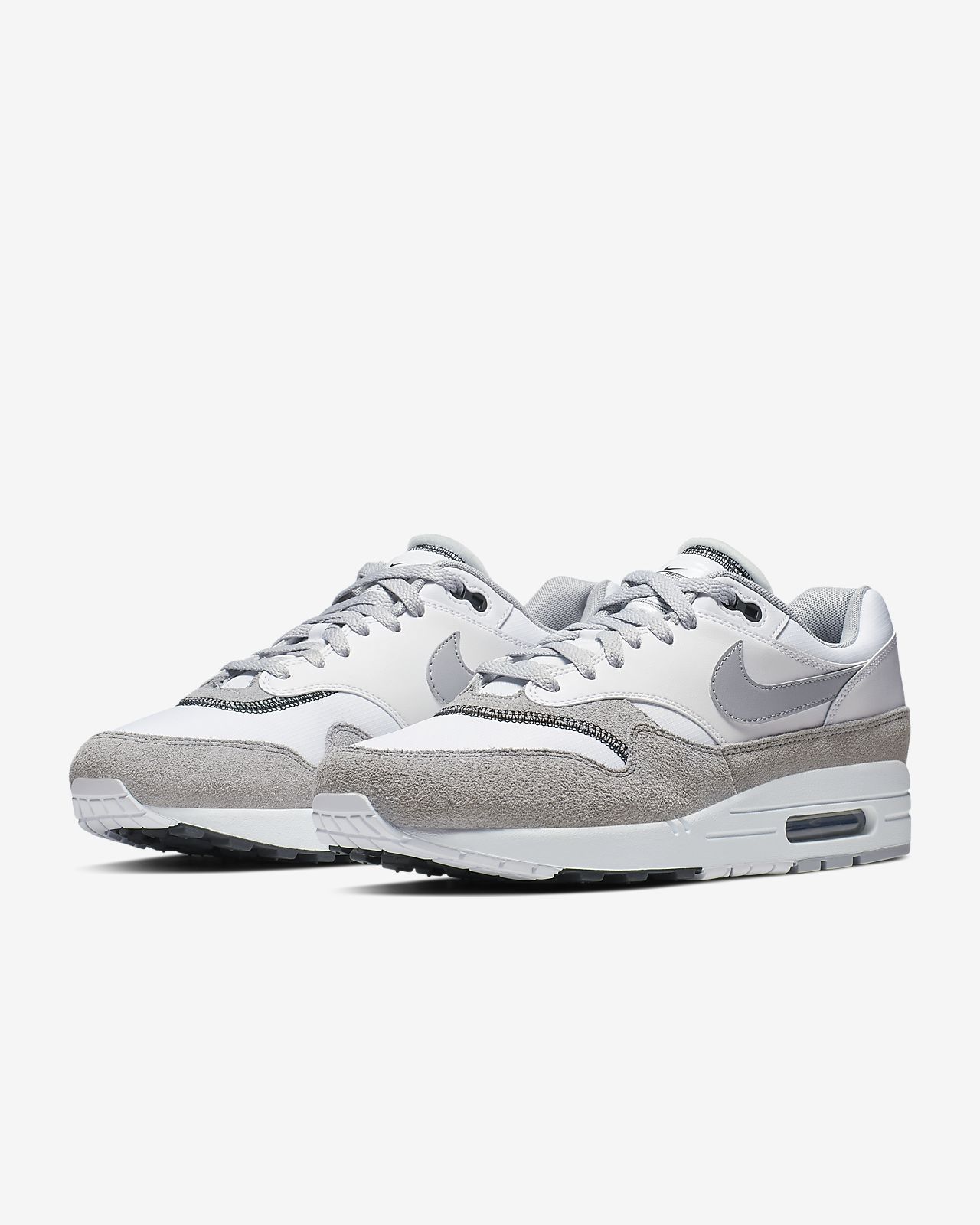 Air Max 1 White & Wolf Grey Air Max 1 White & Wolf Grey