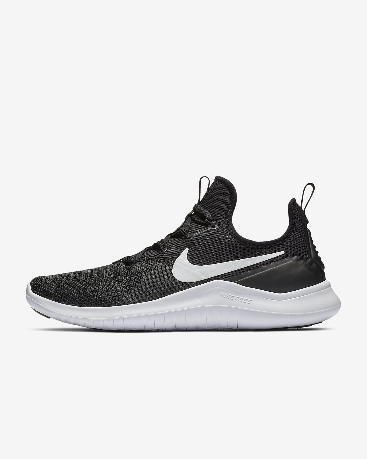 nike training free tr 8 trainers in black