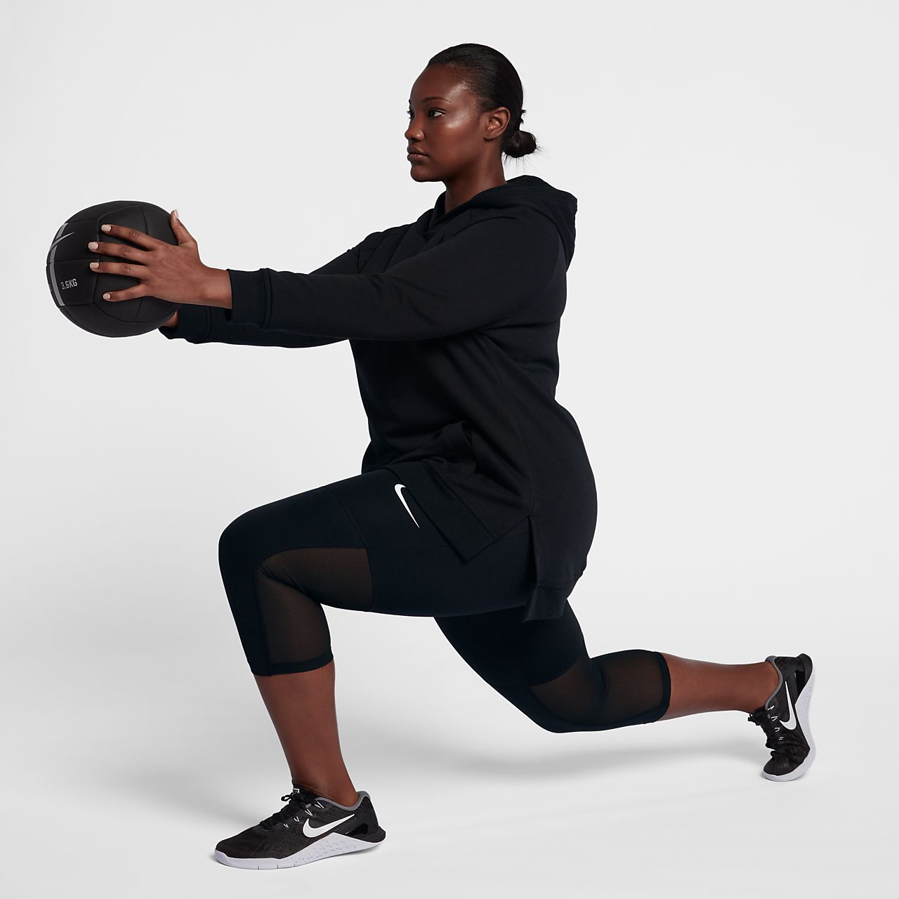 Capris de treino Nike Power para mulher
