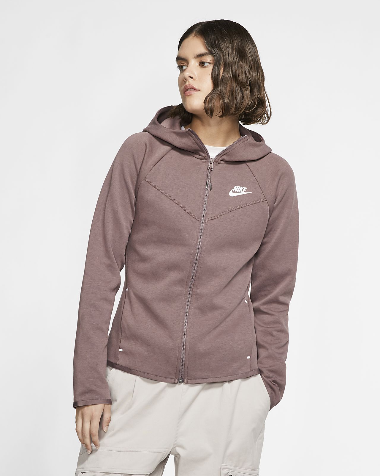 Nike Sportswear Windrunner Tech Fleece Women's Full Zip Mens Clothing Nike Sportswear Tech Aeroshield Windrunner