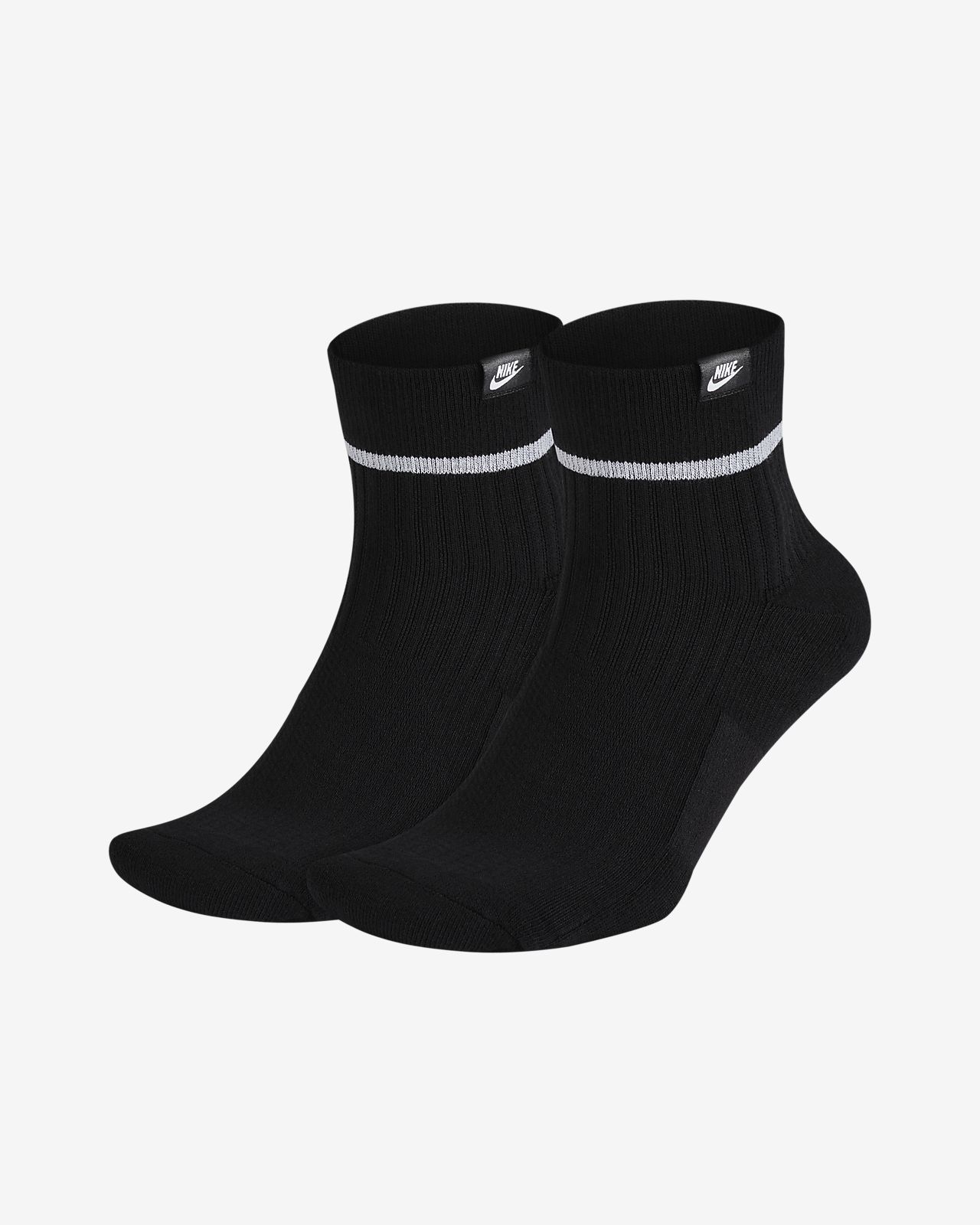 Nike Snkr Sox Essential Ankle Socks 2 Pairs Nike Snkr Sox Essential Ankle Socks 2 Pairs