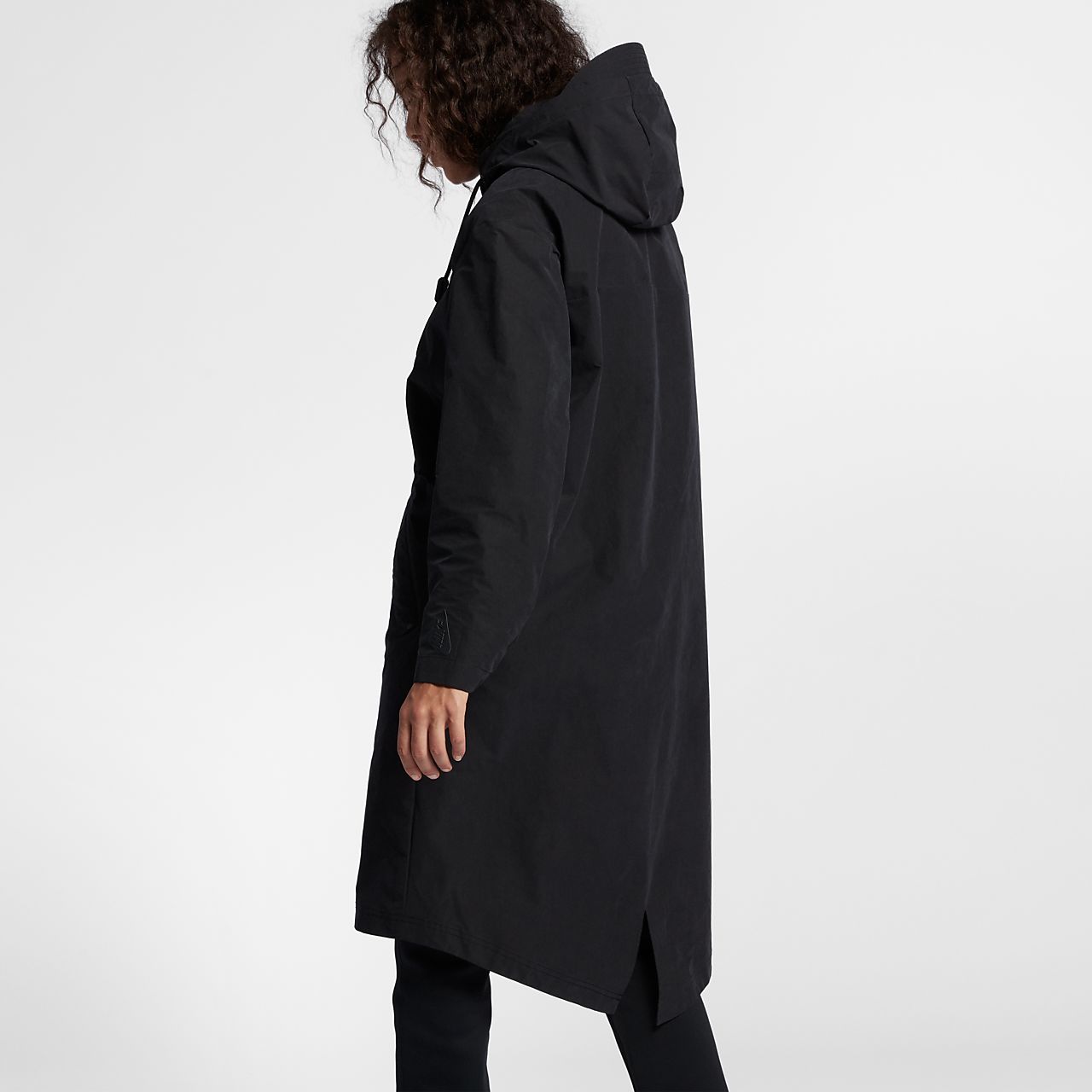 nike parka black