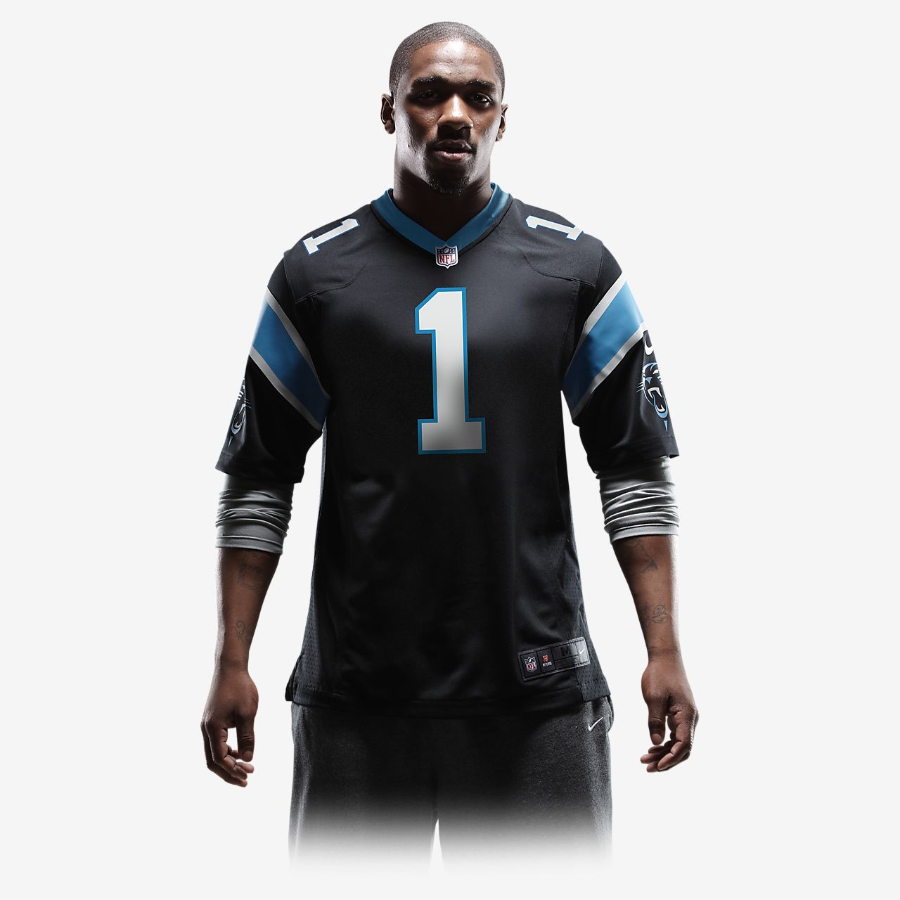 cam newton game day jersey