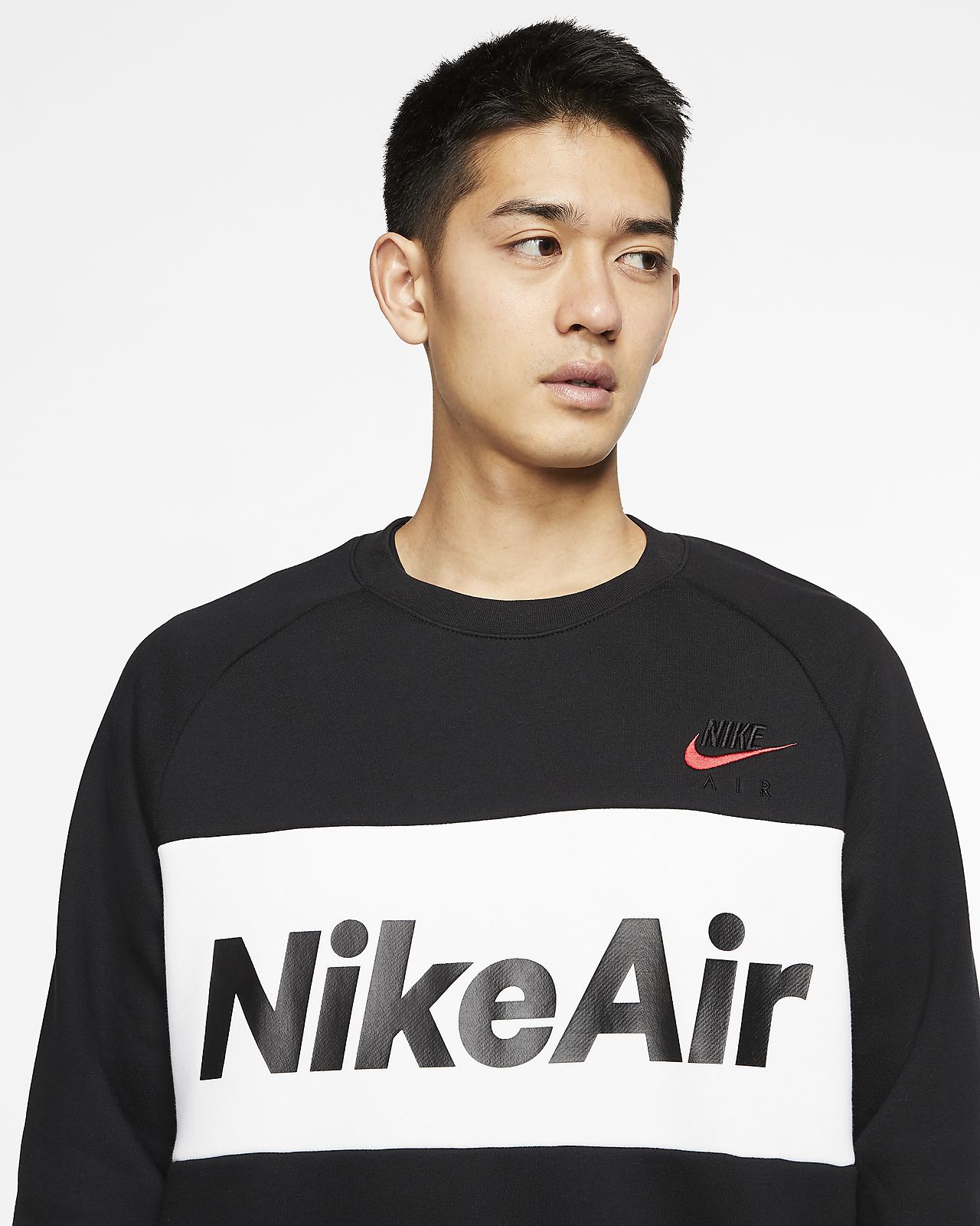 Nike Air kerek nyakkivágású, polár férfipulóver Nike Air kerek nyakkivágású, polár férfipulóver