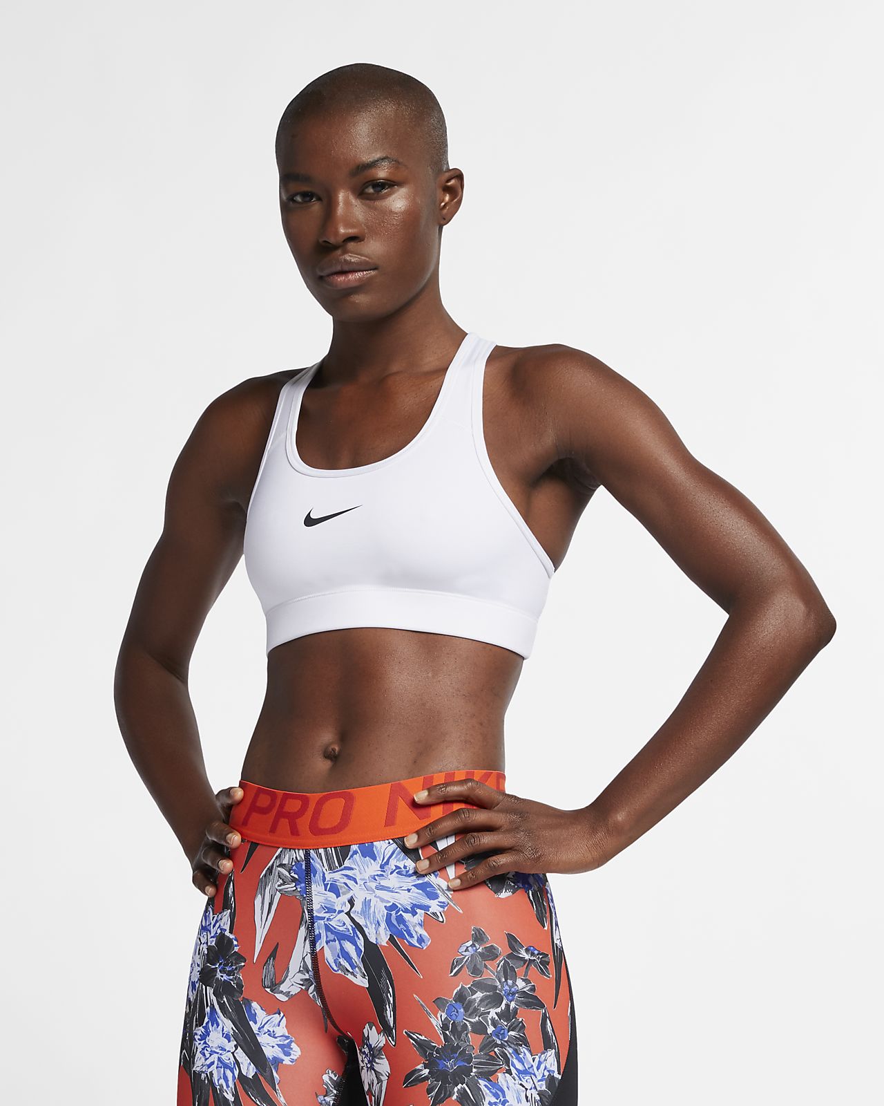 nike pro sports bra and shorts