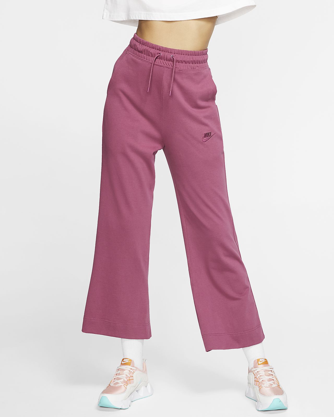 nike pink trousers