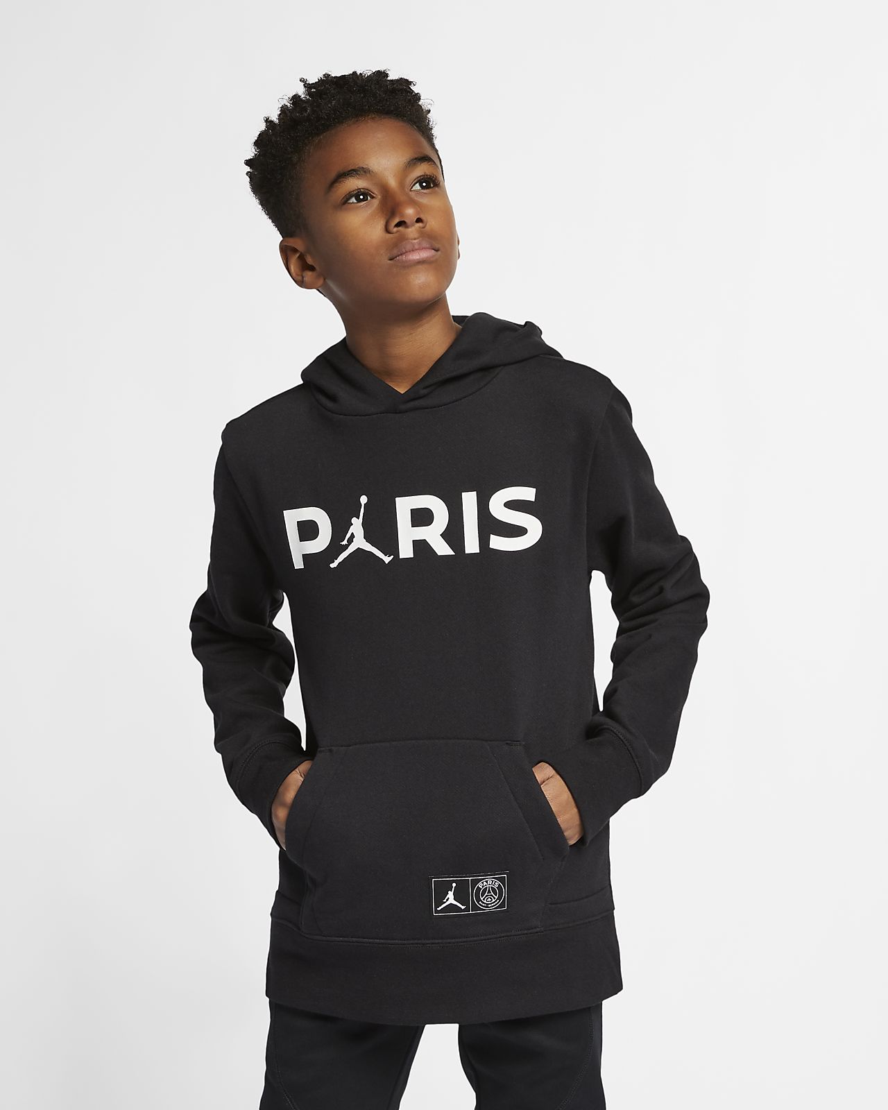 PSG Big Kids' (Boys') Fleece Pullover Hoodie PSG Big Kids' (Boys') Fleece Pullover Hoodie