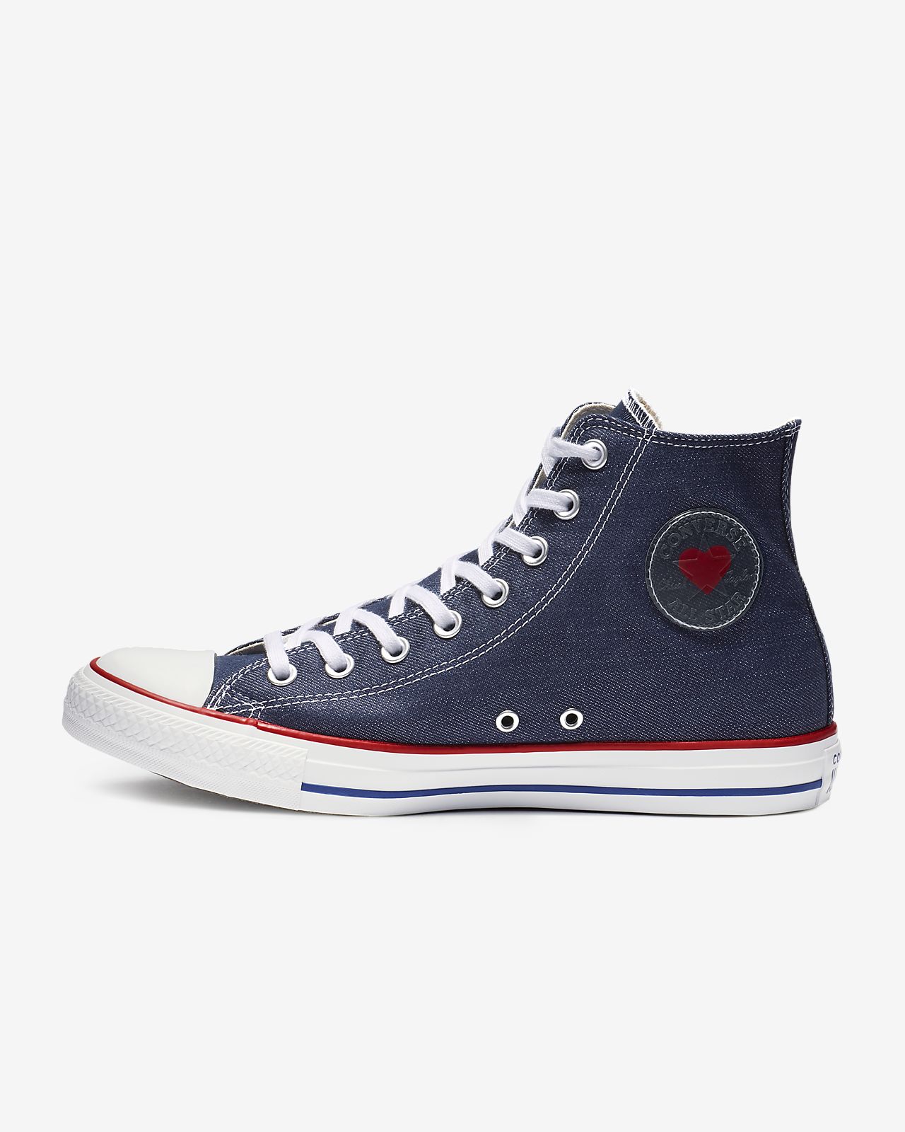 womens denim converse trainers