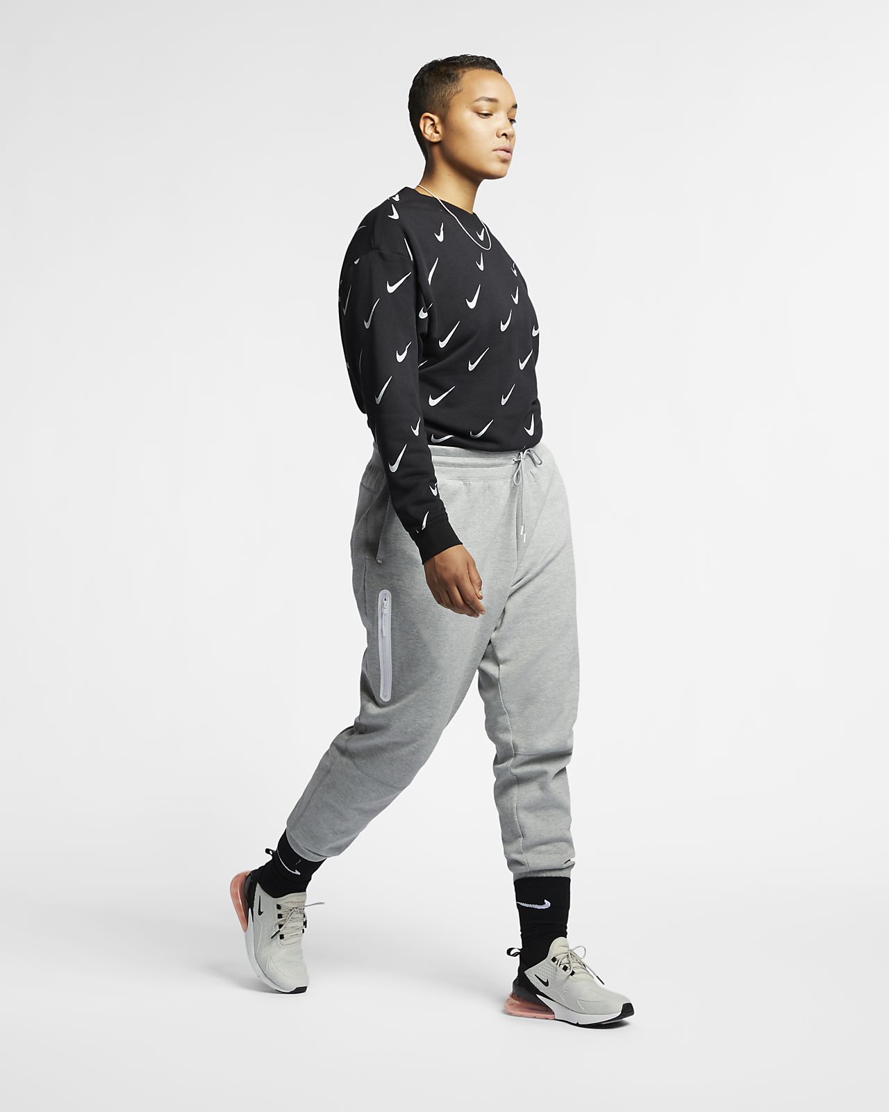 pantalon nike argent