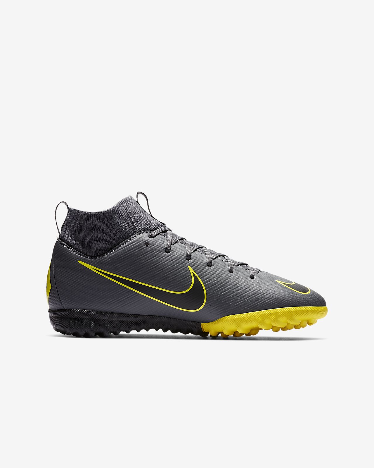 Soccer shoes Nike Mercurial Superfly VI Elite FG Stealth OPS.