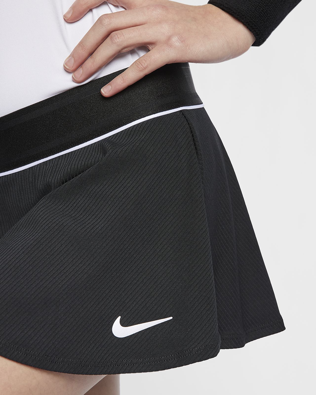 black nike tennis skirt