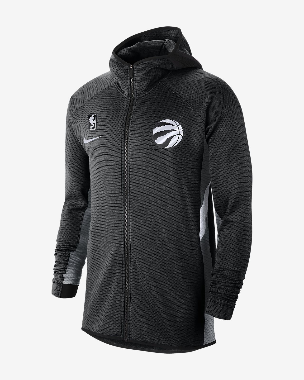 nike raptors warm up hoodie