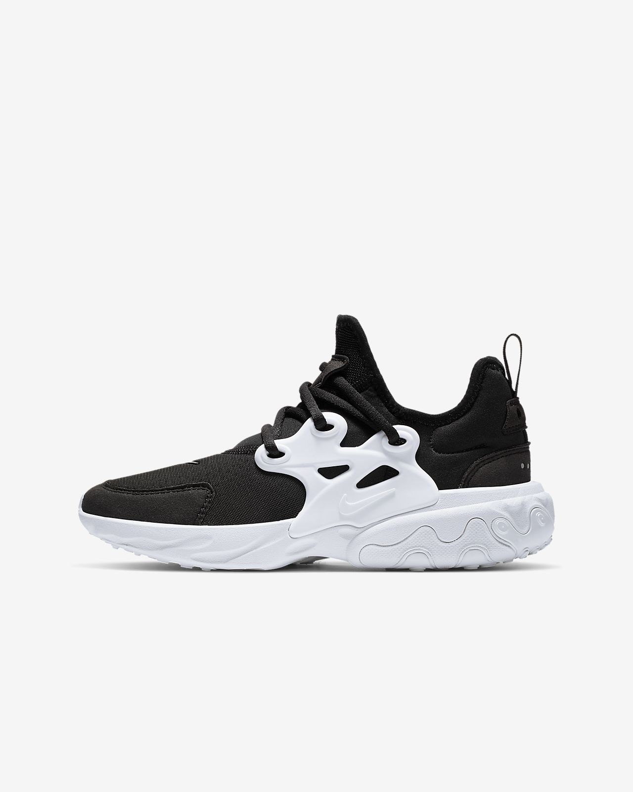 Nike Presto React Black And White Online Sale, UP TO 61% OFF