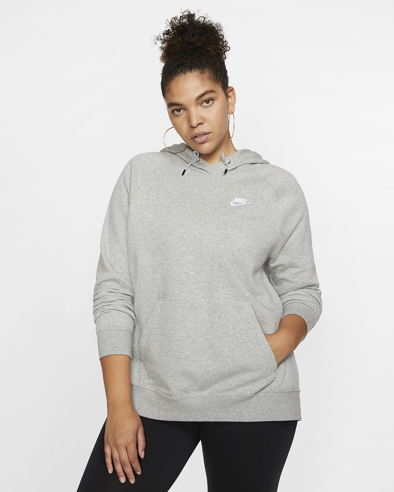 nike plus size pullover