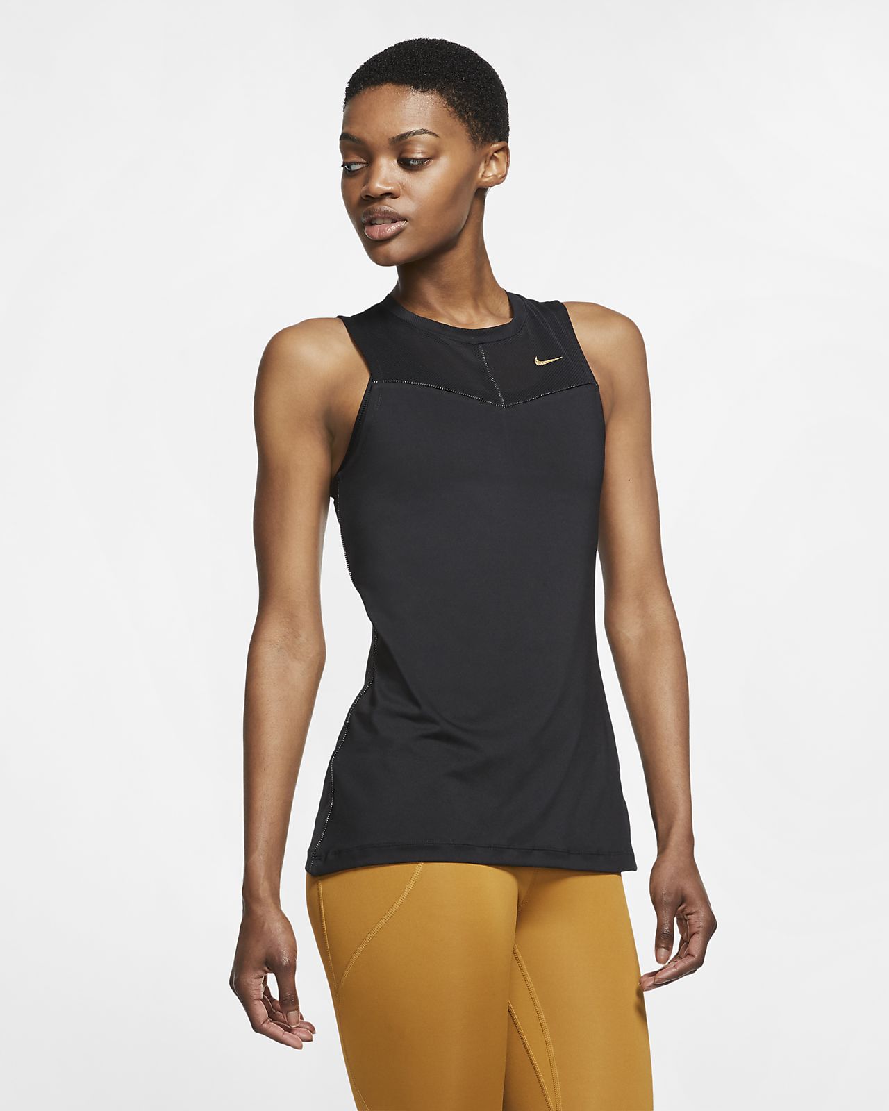 nike pro women's training tank