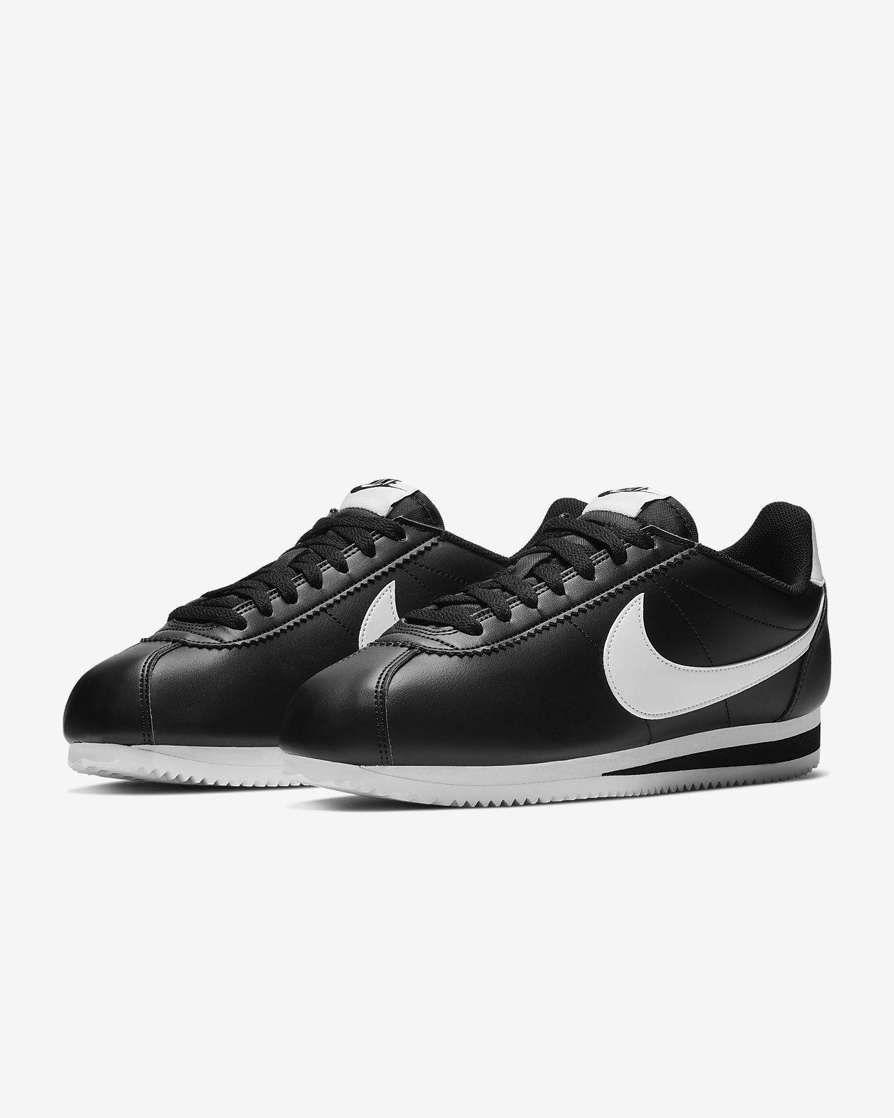 nike classic cortez black womens