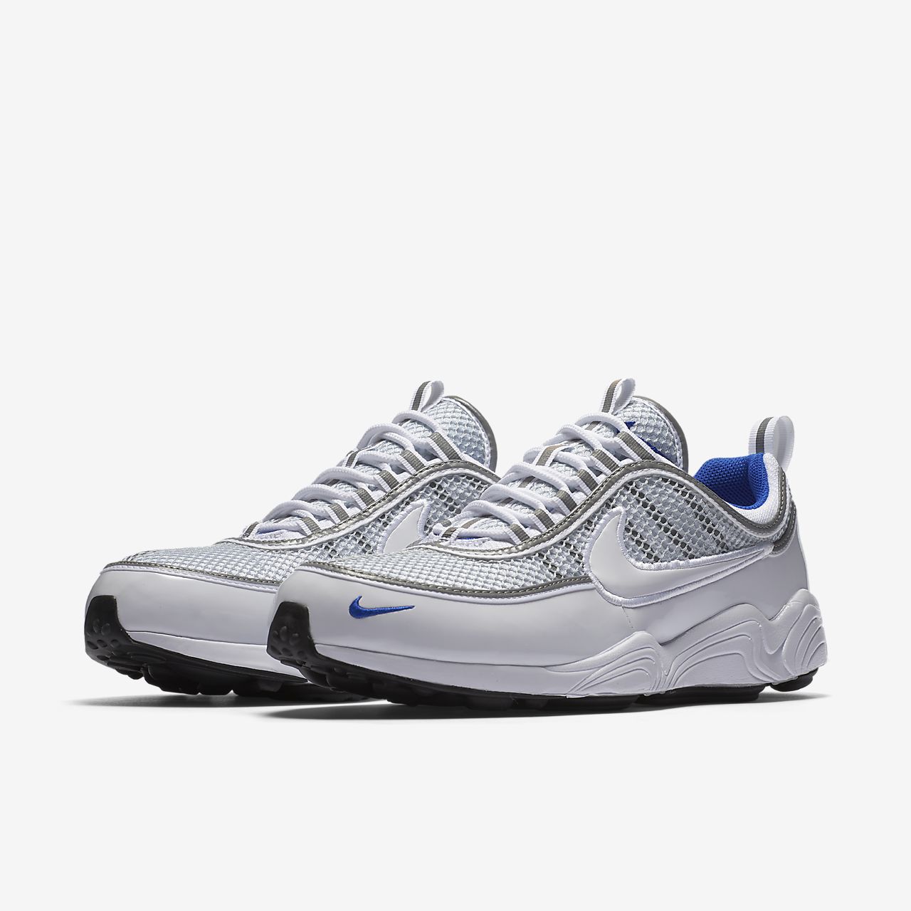 nike air zoom spiridon blanc bleu nike air zoom spiridon blanc bleu