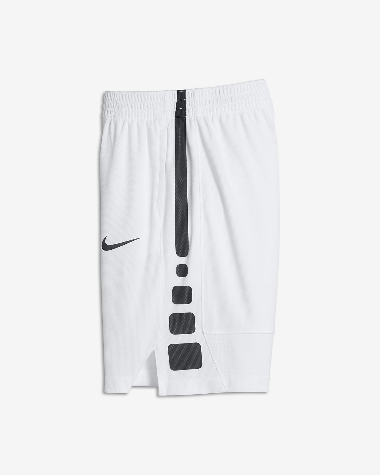 white nike elite basketball shorts