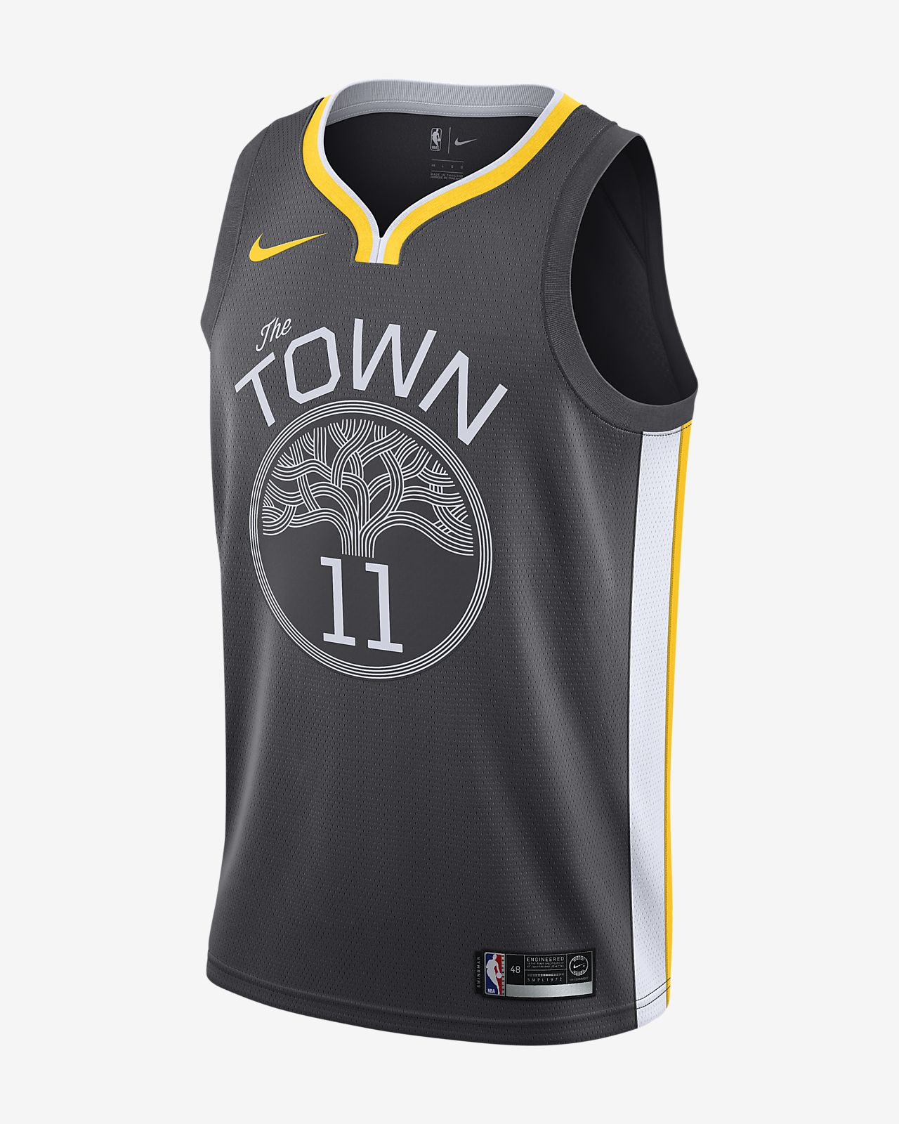 Klay Thompson Statement Edition Swingman (Golden State Warriors) 男款 Nike NBA Connected Jersey