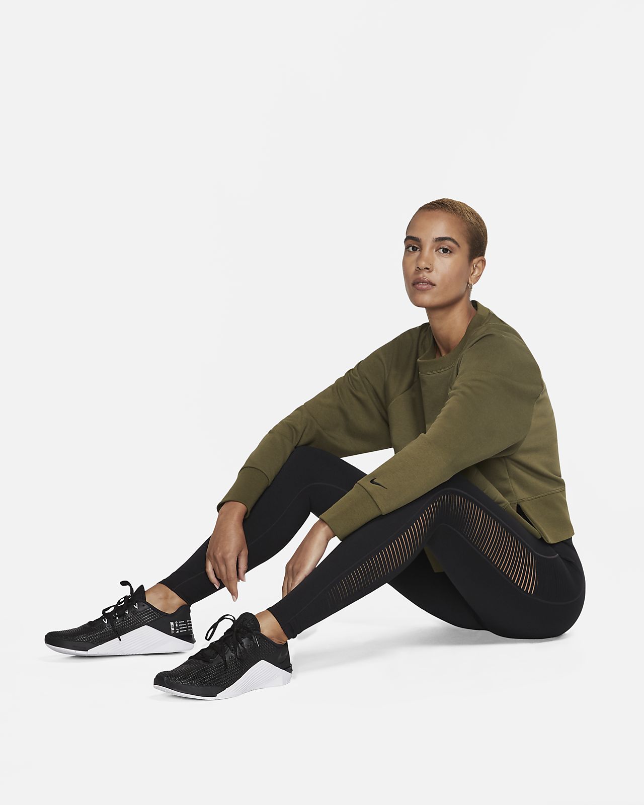 Nike Trainings Tights mit Fransen für Damen Nike Trainings Tights mit Fransen für Damen